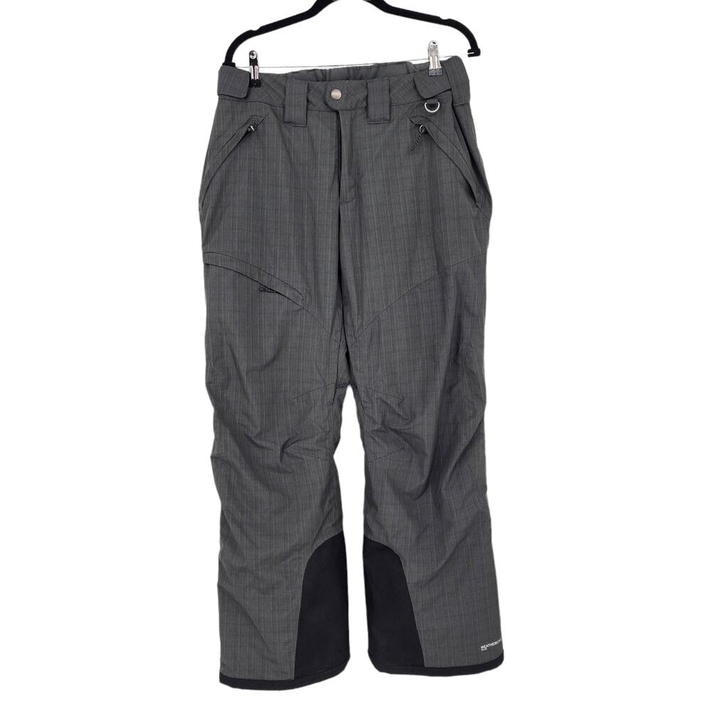 Eddie Bauer Gray Weather Edge Plus Snow Snowboard Ski Pants Size Large